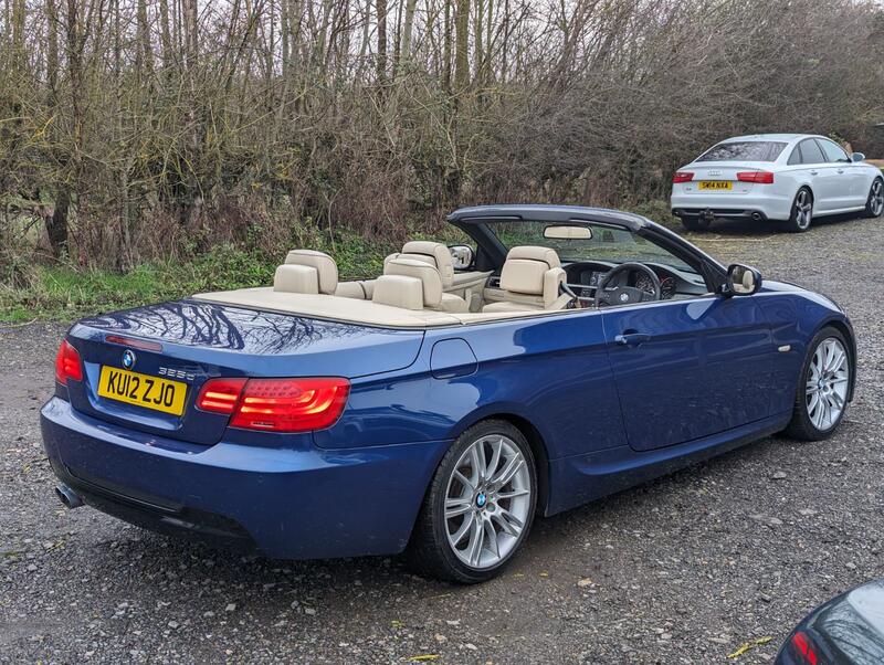 BMW 3 SERIES 3.0 325d M Sport Convertible 2012