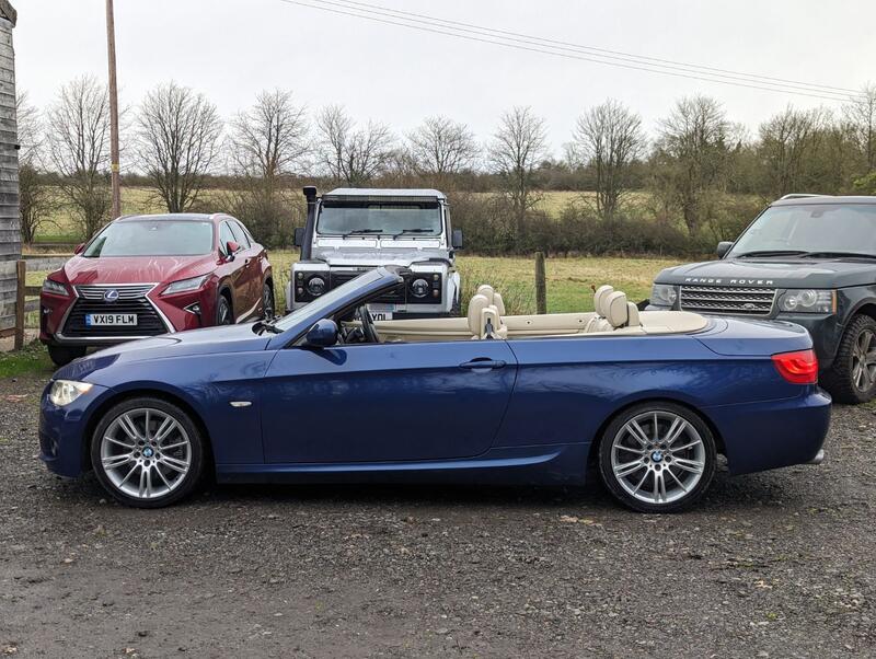 BMW 3 SERIES 3.0 325d M Sport Convertible 2012