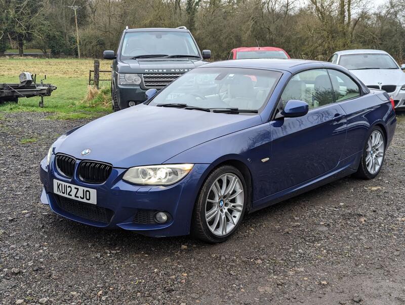 BMW 3 SERIES 3.0 325d M Sport Convertible 2012